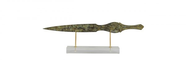 Achilles sword – Brass – Dimensions: 58x7x3 cm. Folk art